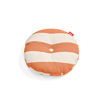 Подушка Circle stripe orange creme зображення №1