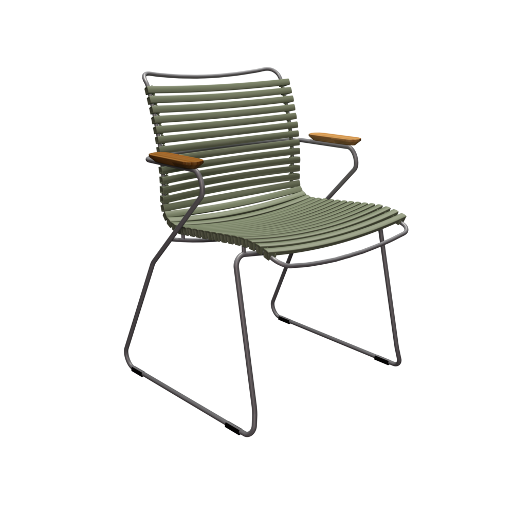 Стілець CLICK Dining Chair Olive Green зображення №1 Стілець CLICK Dining Chair Olive Green зображення №1