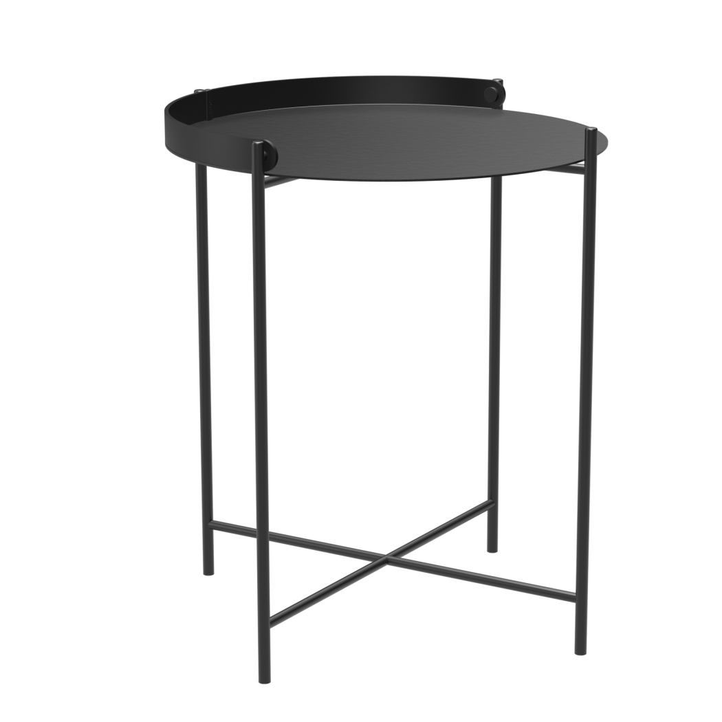 Стіл EDGE Ø46 Black зображення №1