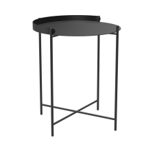 Стіл EDGE Ø46 Black зображення №1