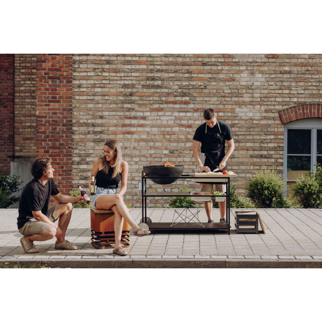 Вулична кухня FIRE KITCHEN з BOWL 57 Plancha BBQ зображення №5