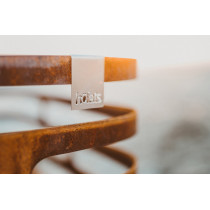 Вогнище CUBE Fire Basket Corten Steel зображення №2 Вогнище CUBE Fire Basket Corten Steel зображення №2