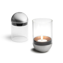Свічник GRAVITY CANDLE silver зображення №3