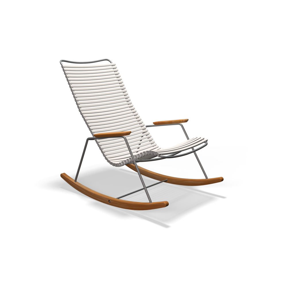 Крісло CLICK Rocking Chair Muted White зображення №1