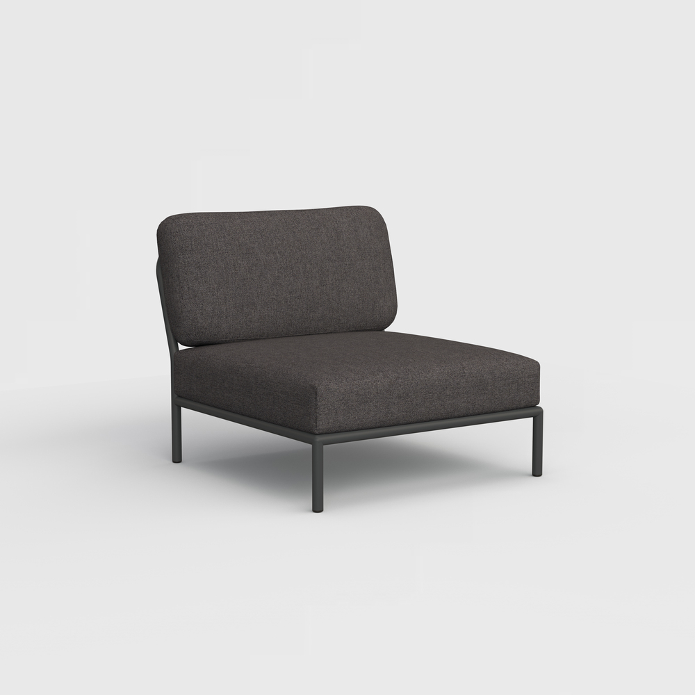 Модуль дивану LEVEL Lounge Chair Dark grey зображення №1
