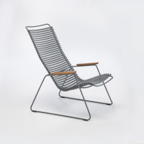 Крісло CLICK Lounge Chair Dark Grey зображення №1