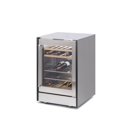 Модуль ONO Refrigerator stainless steel, 1 скляна дверка зображення №3
