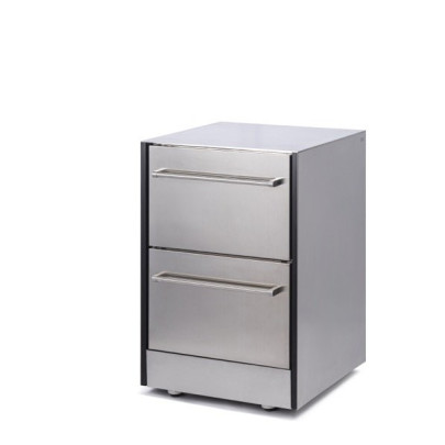 Модуль ONO Refrigerator stainless steel, 2 шухляди зображення №2 Модуль ONO Refrigerator stainless steel, 2 шухляди зображення №2