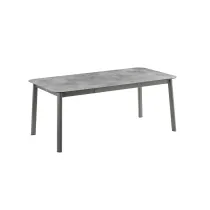 Стол Oron 190 Ciiment/Titane зображення №1 Стол Oron 190 Ciiment/Titane зображення №1