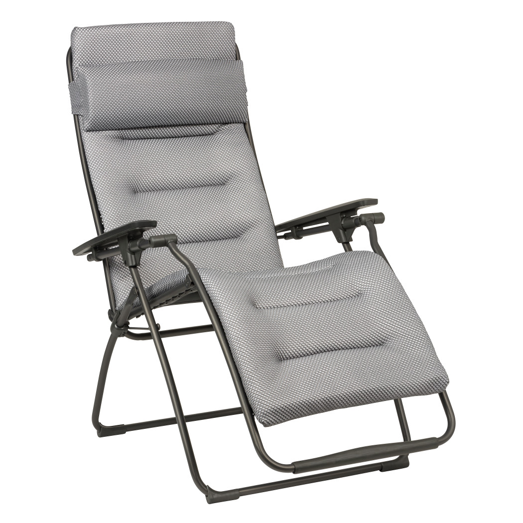 Крісло-шезлонг Futura BeComfort Silver зображення №1 Крісло-шезлонг Futura BeComfort Silver зображення №1