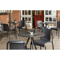 Стілець Nami Dining Chair Dark Grey зображення №2 Стілець Nami Dining Chair Dark Grey зображення №2