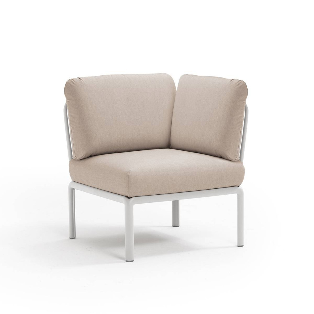 Кутовий модуль дивану KOMODO ANGOLO BIANCO-CANVAS SUNBRELLA зображення №1