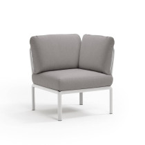 Кутовий модуль дивану KOMODO ANGOLO BIANCO-GRIGIO зображення №1