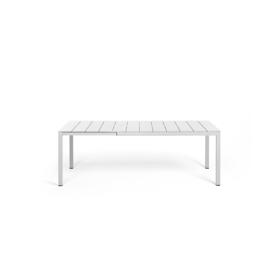 Стіл RIO ALU 140 BIANCO зображення №1