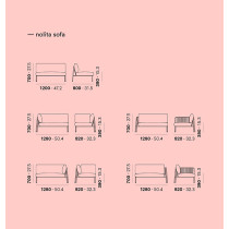 Модуль дивану Nolita Sofa Lineare зображення №6