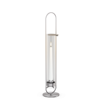 Свічник OVAL CANDLE 55 silver зображення №1 Свічник OVAL CANDLE 55 silver зображення №1