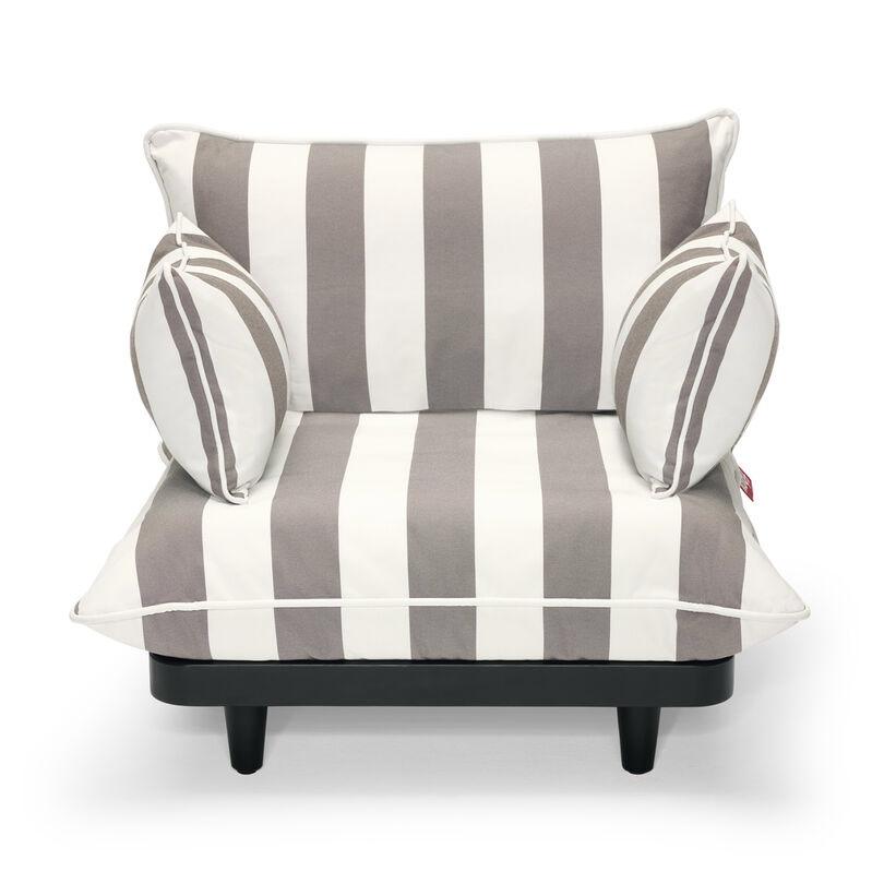Крісло Paletti Lounge Stripe Cacao зображення №1