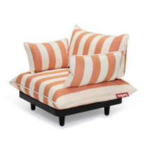 Крісло Paletti Lounge Stripe Orange Creme зображення №5 Крісло Paletti Lounge Stripe Orange Creme зображення №5