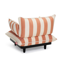 Крісло Paletti Lounge Stripe Orange Creme зображення №4 Крісло Paletti Lounge Stripe Orange Creme зображення №4