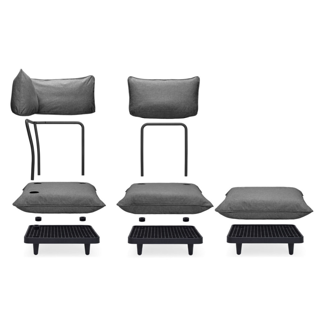 Модуль Paletti Hocker Rock Grey зображення №9