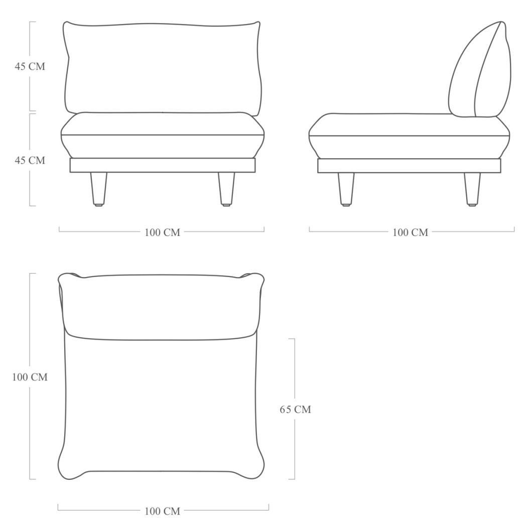 Модуль Paletti Seat Stripe Cacao зображення №10 Модуль Paletti Seat Stripe Cacao зображення №10