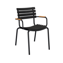 Стілець ReCLIPS Dining Chair Bamboo Black зображення №1 Стілець ReCLIPS Dining Chair Bamboo Black зображення №1