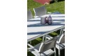 Обеденный стол BRUNEI Aluminio 80x80: фото - магазин CANVAS outdoor furniture.