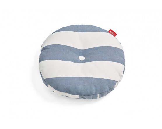 Подушка Circle Pillow Stripe Ocean Blue: фото - магазин CANVAS outdoor furniture. Подушка Circle Pillow Stripe Ocean Blue: фото - магазин CANVAS outdoor furniture.