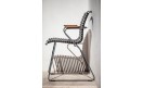 Крісло Click Dining Chair Bamboo Armrests Dark Blue: фото - магазин CANVAS outdoor furniture.