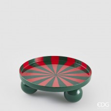 Новорічна підставка Alzata Decorativa Bicolor Rotondo H.7 D20,5: фото - магазин CANVAS outdoor furniture.