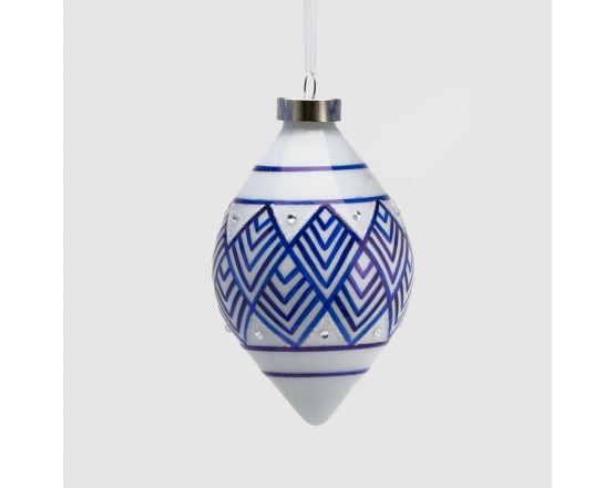 Новорічна іграшка Pallo Vetro Bell D10 03: фото - магазин CANVAS outdoor furniture.