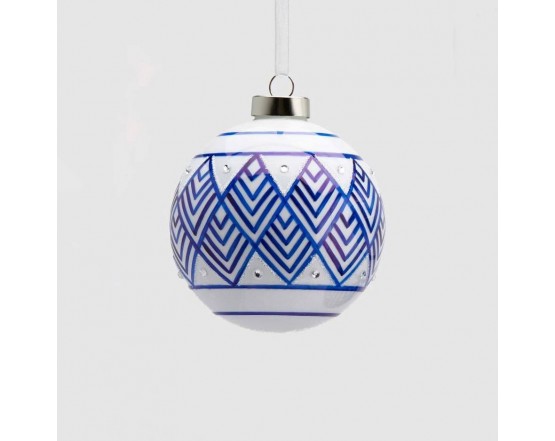 Новорічна іграшка Pallo Vetro Bell D10 02: фото - магазин CANVAS outdoor furniture.