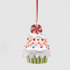 Новорічна іграшка Cupcake Clay H9 02: фото - магазин CANVAS outdoor furniture.