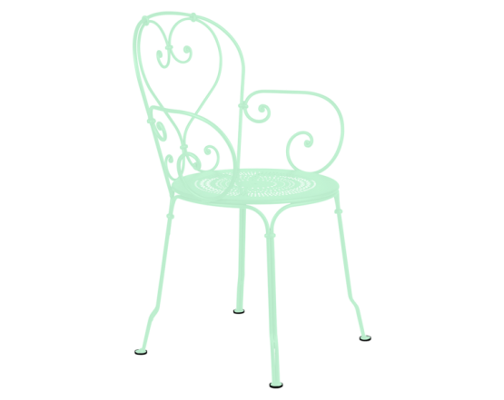Кресло 1900 Armchair Opaline Green: фото - магазин CANVAS outdoor furniture.