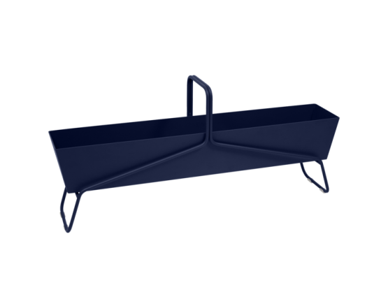 Кашпо Basket Long Planter Deep Blue: фото - магазин CANVAS outdoor furniture. Кашпо Basket Long Planter Deep Blue: фото - магазин CANVAS outdoor furniture.