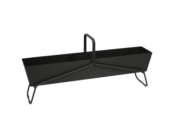 Кашпо Basket Long Planter Liquorice: фото - магазин CANVAS outdoor furniture.