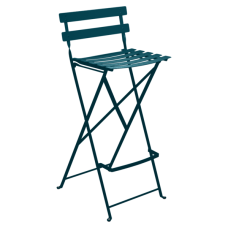 Bistro Foldable Bar Chair Acapulco Blue: фото - магазин CANVAS outdoor furniture.