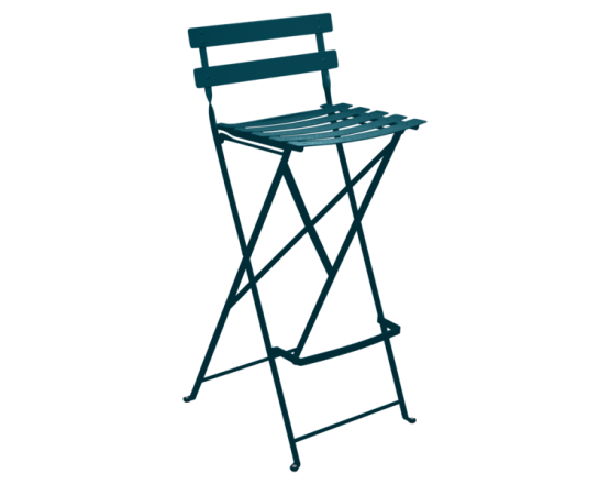 Барный стул  Bistro Foldable Bar Chair Acapulco Blue: фото - магазин CANVAS outdoor furniture.