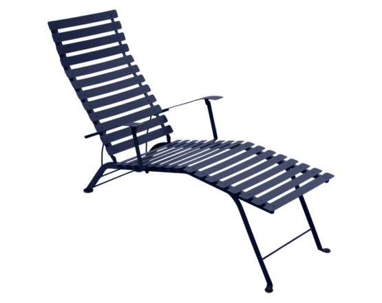 Шезлонг Bistro Chaise Longue Deep Blue: фото - магазин CANVAS outdoor furniture.