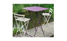Барный стол High Bistro 71x71 Pink Praline : фото - магазин CANVAS outdoor furniture.