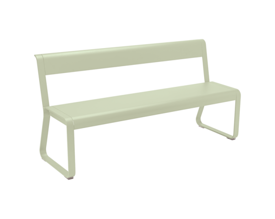 Лавка Bellevie Bench With Backrest Willow Green: фото - магазин CANVAS outdoor furniture.