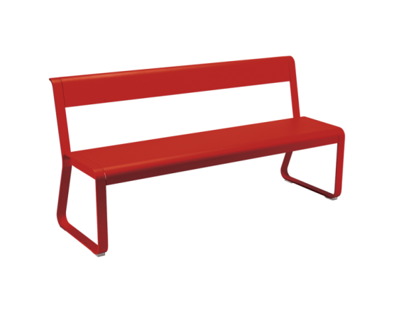 Лавка Bellevie Bench With Backrest Poppy: фото - магазин CANVAS outdoor furniture.