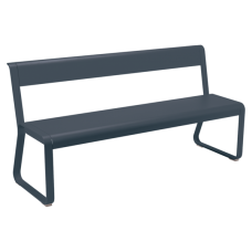 Лавка Bellevie Bench With Backrest Anthracite: фото - магазин CANVAS outdoor furniture.