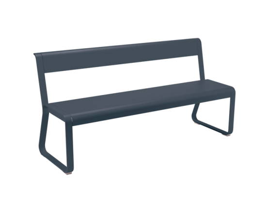 Лавка Bellevie Bench With Backrest Anthracite: фото - магазин CANVAS outdoor furniture.