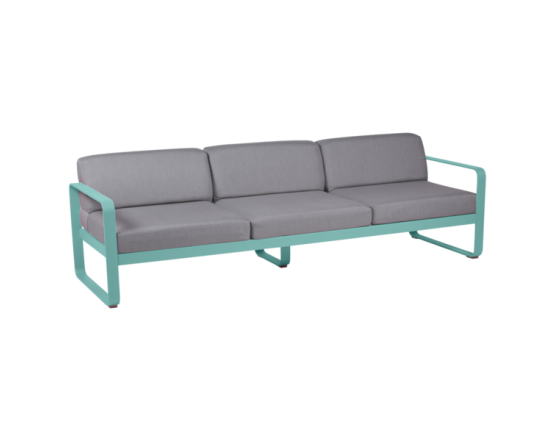 Диван Bellevie 3 Seater Sofa Lagoon Blue: фото - магазин CANVAS outdoor furniture.