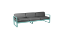 Диван Bellevie 3 Seater Sofa Lagoon Blue: фото - магазин CANVAS outdoor furniture. Диван Bellevie 3 Seater Sofa Lagoon Blue: фото - магазин CANVAS outdoor furniture.