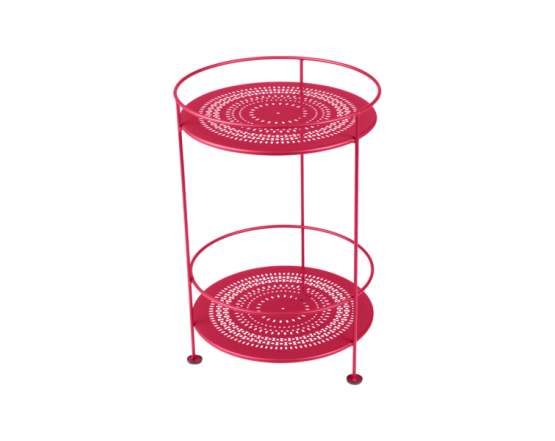 Кавовий стіл Guinguette Perforated Pink Praline: фото - магазин CANVAS outdoor furniture.
