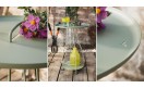 Кавовий стіл Happy Hours Steel Grey: фото - магазин CANVAS outdoor furniture.