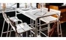 Барний стіл High Luxembourg 73x126 Russet: фото - магазин CANVAS outdoor furniture.