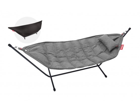 Гамак Headdemock SuperB Deluxe + Подушка + Чохол Rock Grey: фото - магазин CANVAS outdoor furniture. Гамак Headdemock SuperB Deluxe + Подушка + Чохол Rock Grey: фото - магазин CANVAS outdoor furniture.
